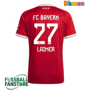 Bayern Munich Konrad Laimer #27 Replik Heimtrikot Damen 2026-27 Kurzarm